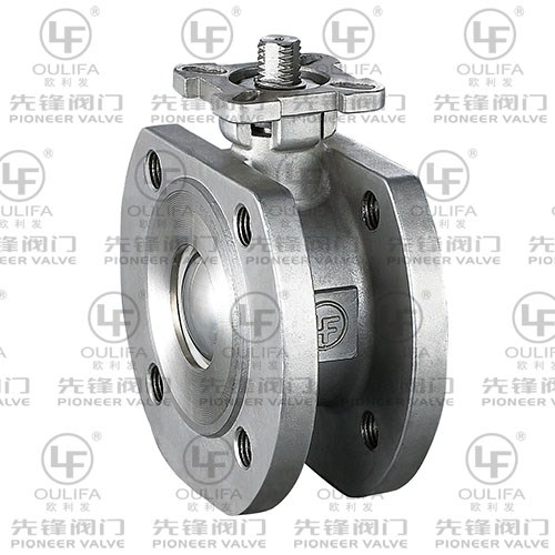 Rongga Diisi Sanitary Flange Ball Valve WPSQ72F