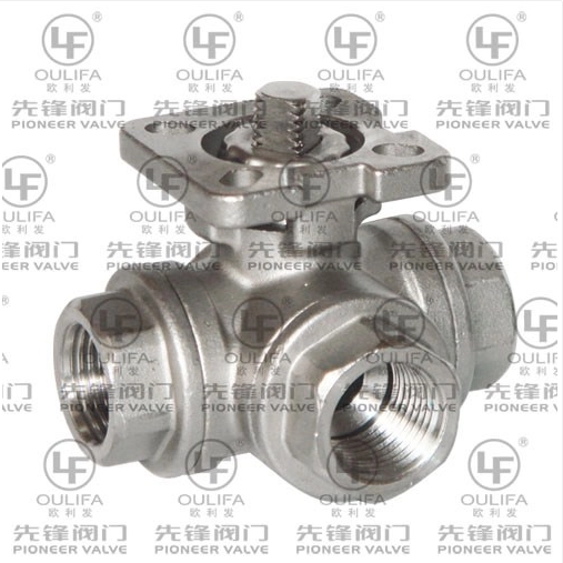 Katup Bola 3 Arah Berulir Platform Tinggi yang Mudah Dioperasikan