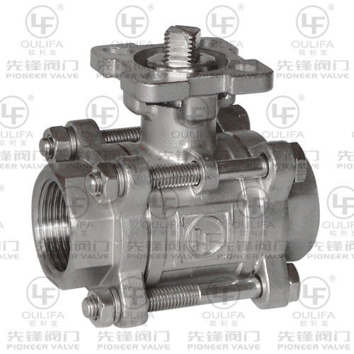 Ball Valve ISO Pemasangan Langsung PQ11F