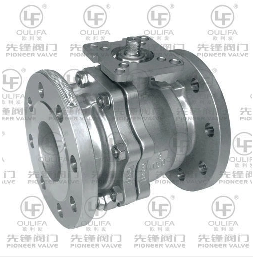 Katup Bola Bergelang ANSI 150Lb Penyesuaian V-Port Opsional