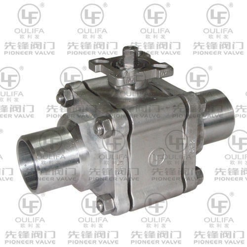 2000PSI Butt-Welded Ball Valve PQ61F